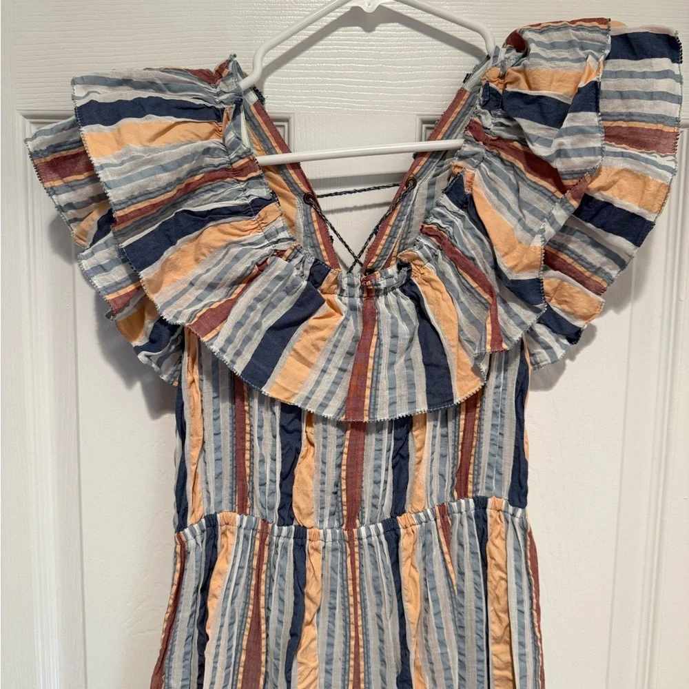 Ulla Johnson - Multicolor Striped Maxi Dress - Picture 2 of 5